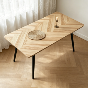 Modern Minimalist MDF Wood Color Desktop