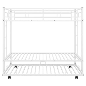 Twin Over Twin Bunk Bed With Trundle