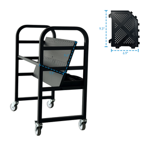 16-Device Mobile Open School Charging Cart Station