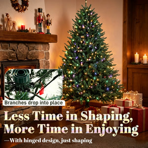 6 ft Pre-Lit Colorado Christmas Tree