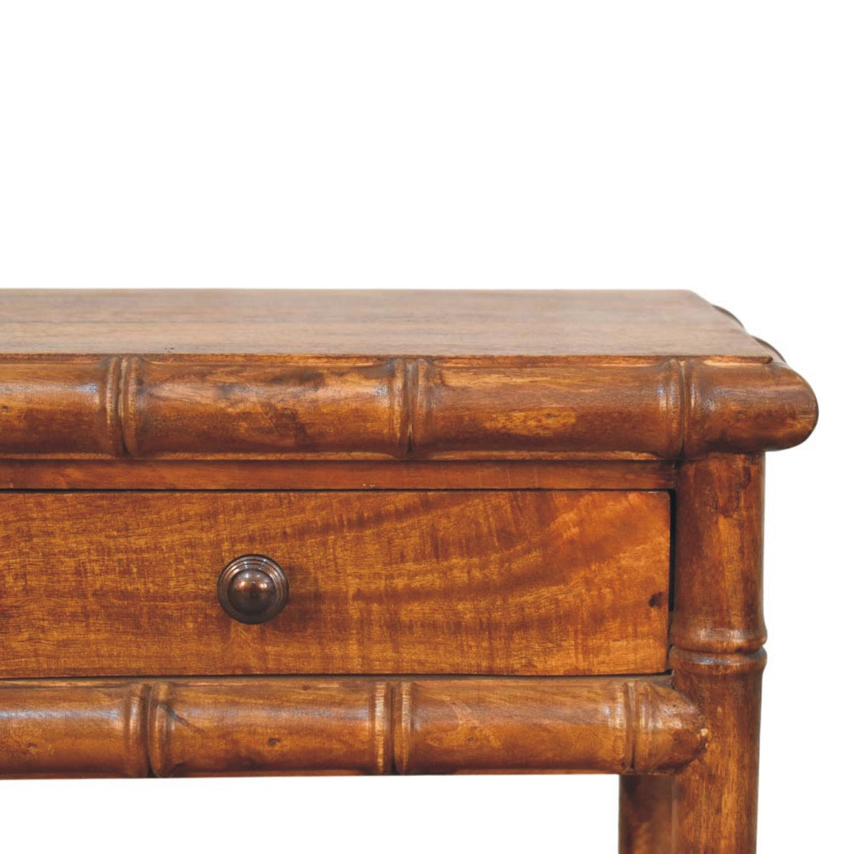 Solid Wood Bamboo Heritage Bedside Table
