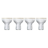Aurelia Margarita Cocktail Glassware, Set of 4