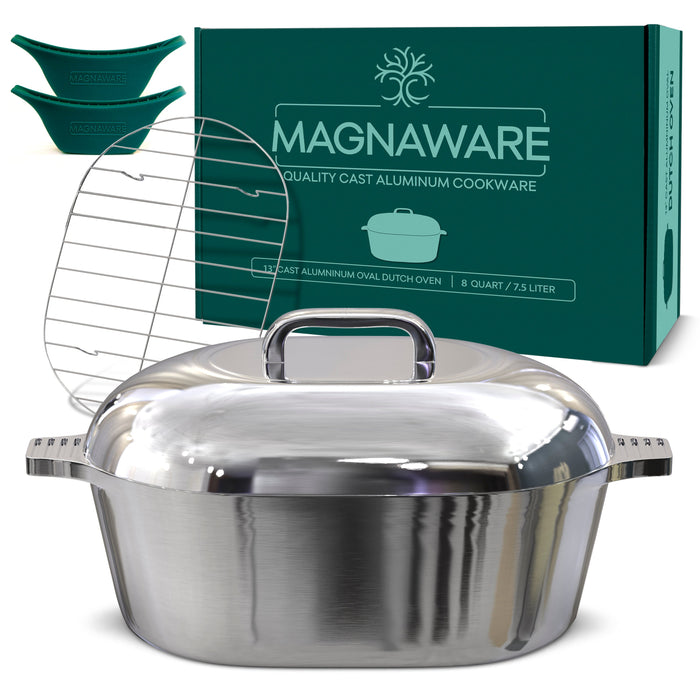 MAGNAWARE Oval Dutch Oven with Lid