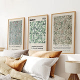 Botanical Neutral Wall Art Home Posters Set