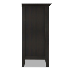 Amherst - 2 Door Storage Cabinet & Adjustable Shelving - Brown