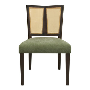 Mid Century Rattan Dining Chair Without Arms Set - Best Buy Furniture