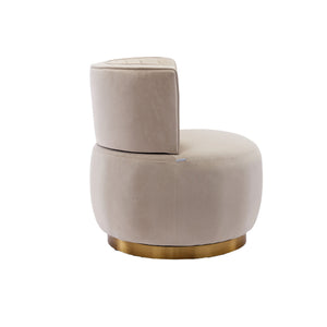360 Degree Swivel Cuddle Barrel Accent Sofa Chair