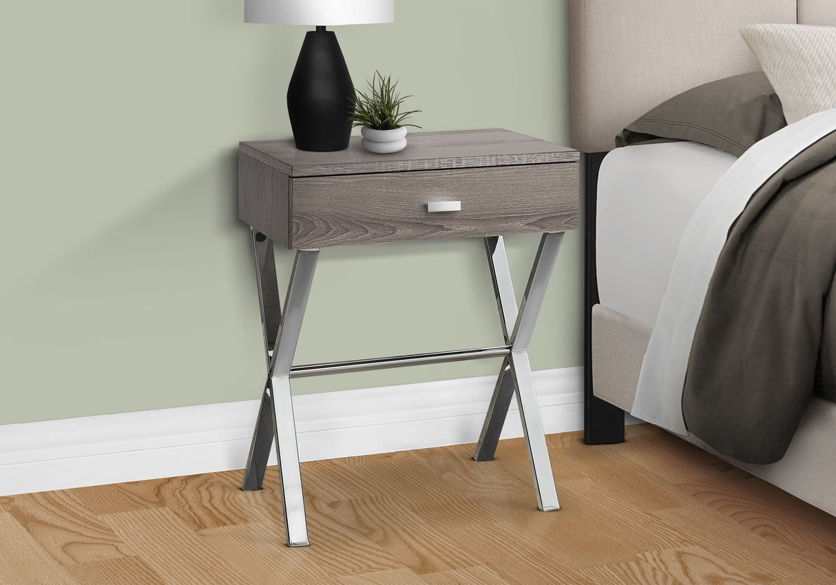 Accent Side X Table, Storage Drawer, Contemporary & Modern - Best Buy Furniture