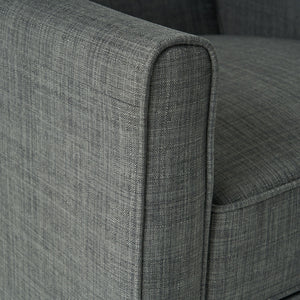 Upholstered Push Back Recliner Chair For Living Room