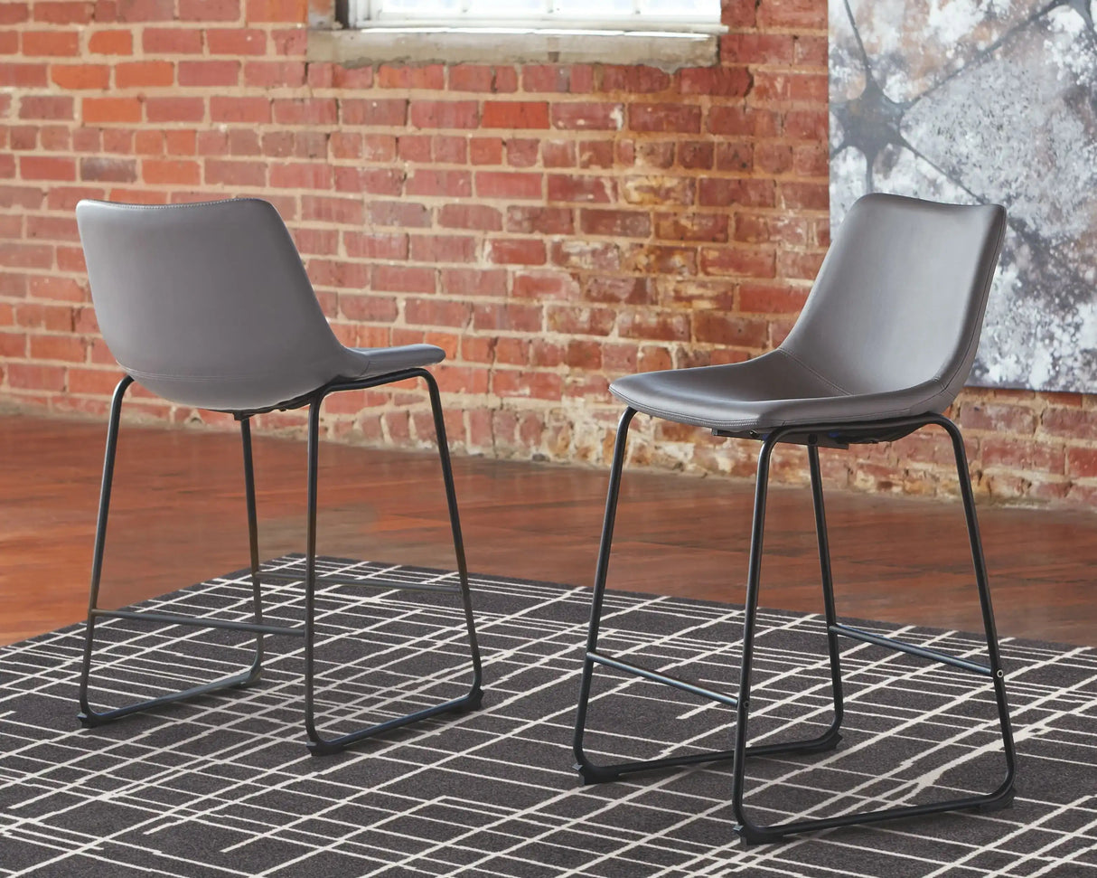 Centiar - Upholstered Barstool (Set of 2) - Best Buy Furniture