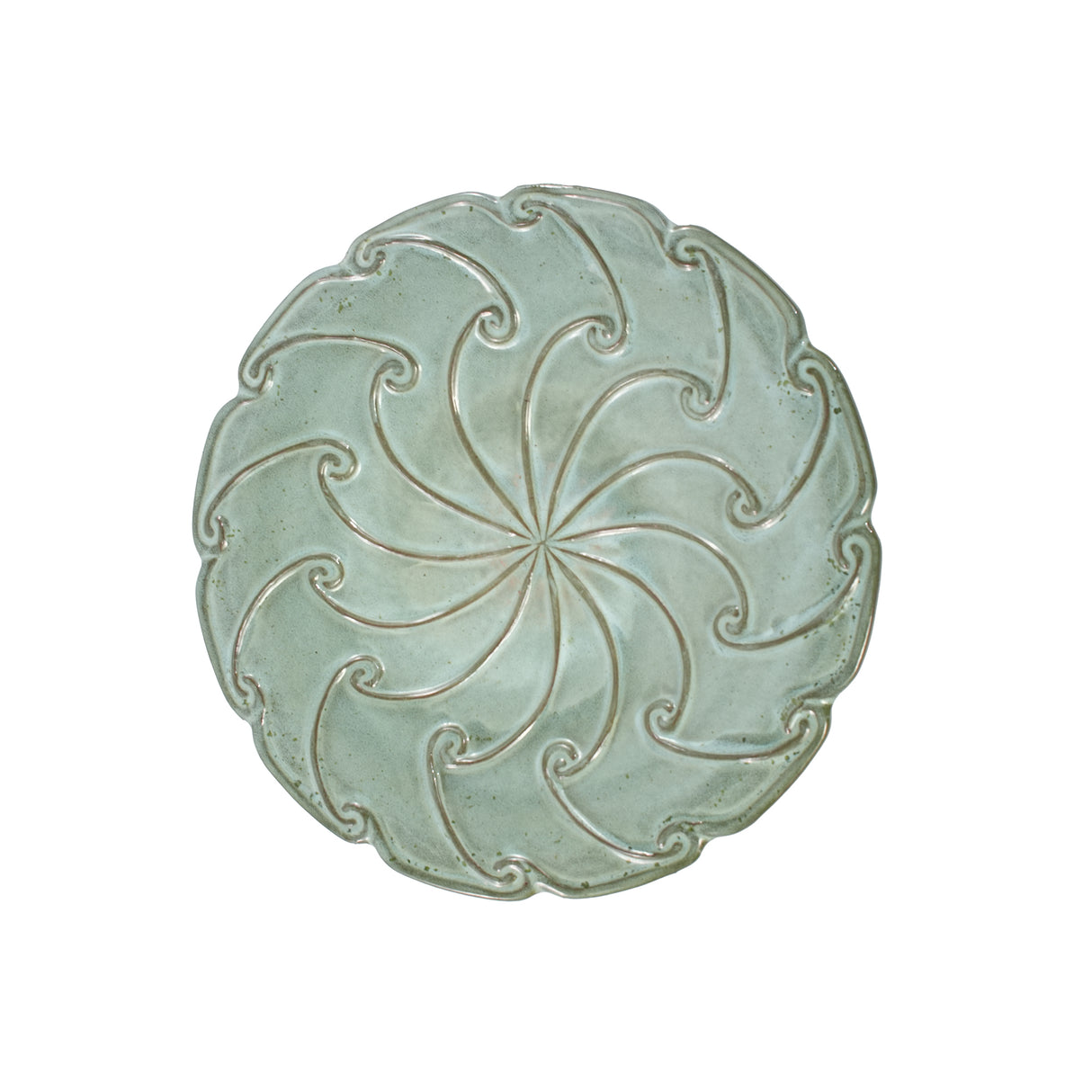 Handmade Glazed Ceramic Bird Bath