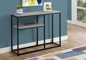 Accent Console Table For Entryway, Contemporary & Convenient Design - Gray - Best Buy Furniture