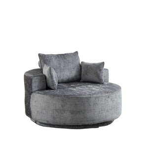 Swivel Chair With Rotating Base For Living Room