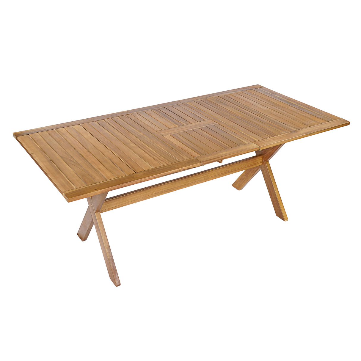7 Pieces Acacia Wood Outdoor Dining Set