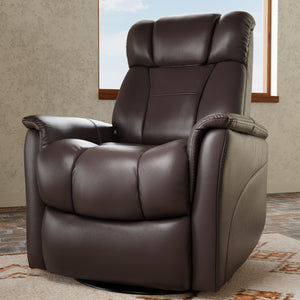 Bentley - Swivel Glider Recliner With Manual Adjustable Headrest & Footrest