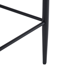 Upholstered Barstools With Back For Kitchen (Set of 2)