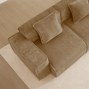 Armless Sofa Velvet