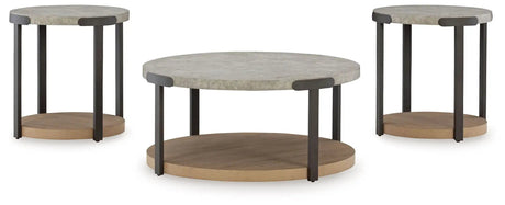 Darthurst - Occasional Table Set (Set of 3) - Light Brown - Best Buy Furniture