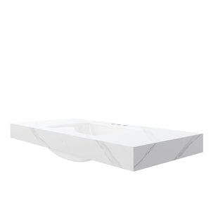 48" MURI Carrara Bathroom Vanity