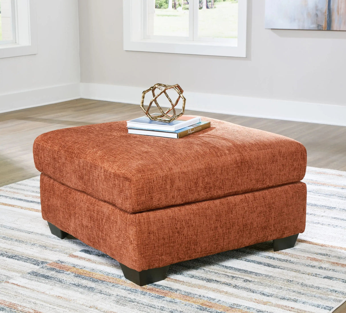 Aviemore - Oversized Accent Ottoman - Best Buy Furniture