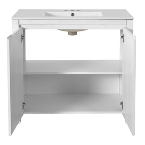 Bathroom Vanity Organizer With Sink, Combo Cabinet Set, Bathroom Storage Cabinet