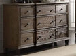 Baudouin - Weathered Dresser - Oak - Best Buy Furniture