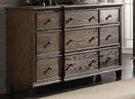 Baudouin - Weathered Dresser - Oak - Best Buy Furniture