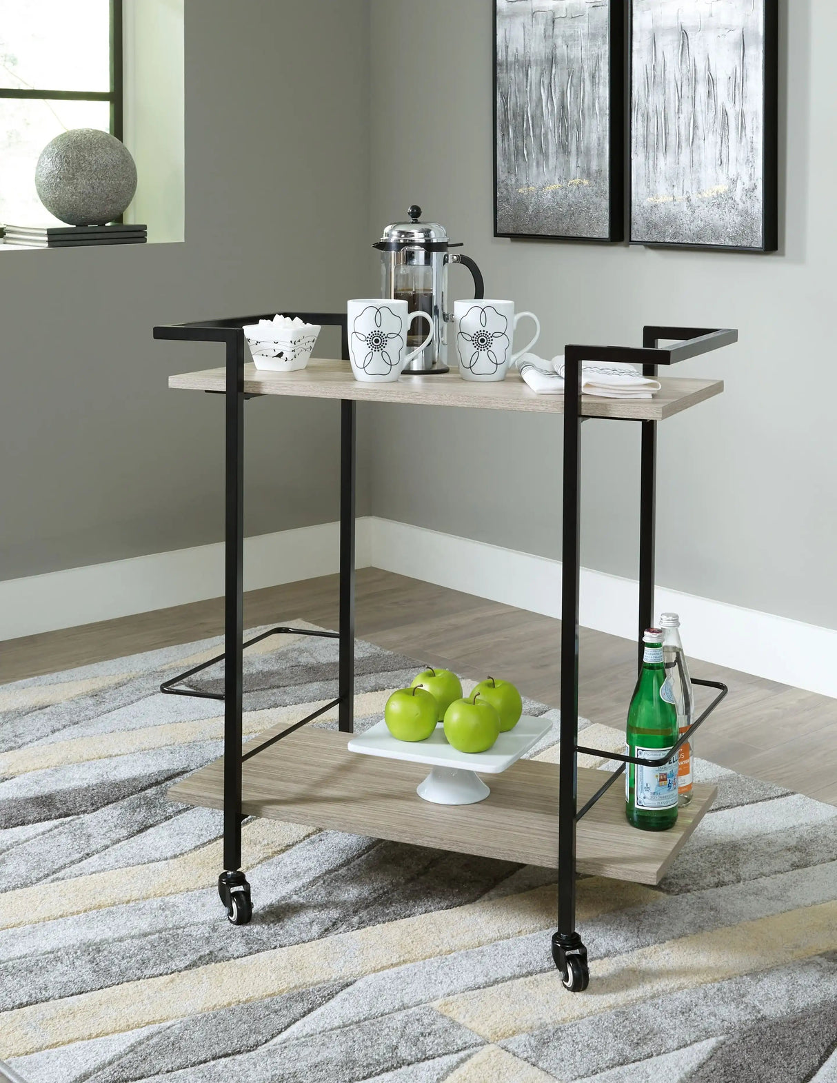 Waylowe - Bar Cart - Best Buy Furniture