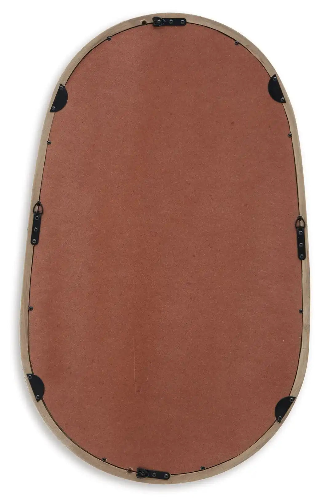 Aarilynn - Accent Mirror - Antique Brown - Best Buy Furniture