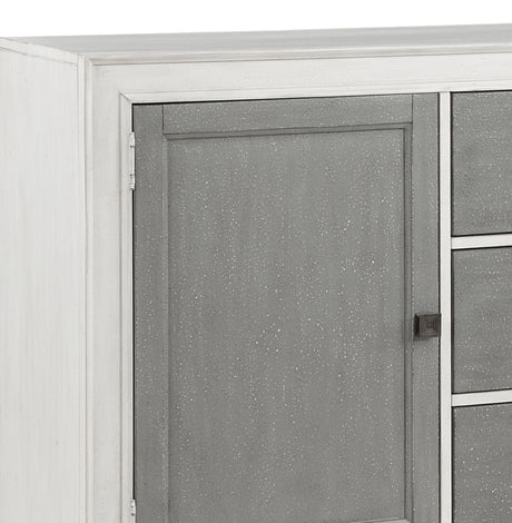 Katia - Server - Gray / White - Best Buy Furniture