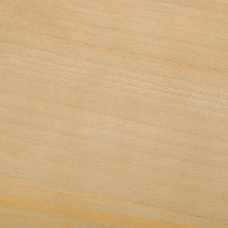 X-Frame Console Table, Angled Cross Leg Design, Rounded Edges - Natural