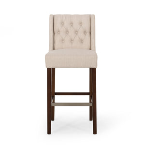 Modern Minimalist Metal Leg Bar Stool