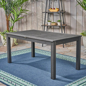 Outdoor Expandable Dining Table With Square Legs - Best Buy Furniture