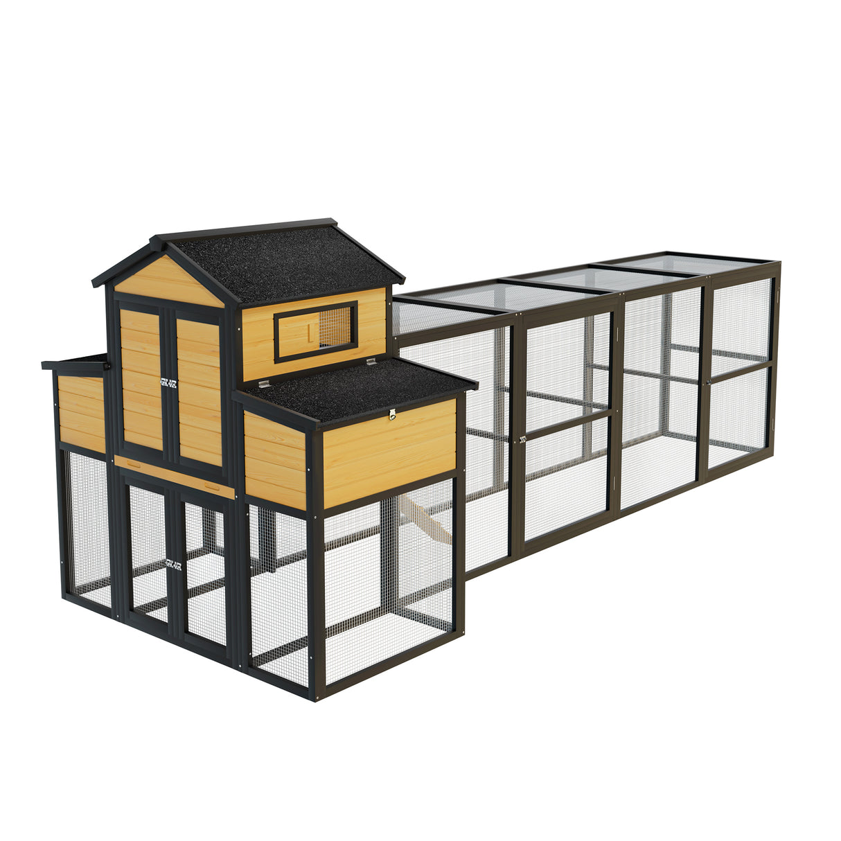 150" Extra Large Wooden Chicken Coop