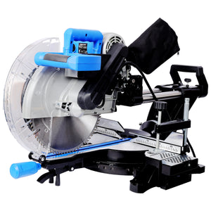 12 Inch Dual Bevel Sliding Miter Saw with Laser Guide