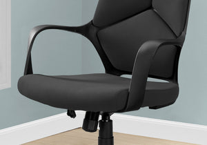 Office Swivel Chair, Adjustable Height, Ergonomic, Armrests, Contemporary & Modern