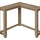 Corner Accent Console Table For Entryway, Unique Design Contemporary & Modern - Best Buy Furniture