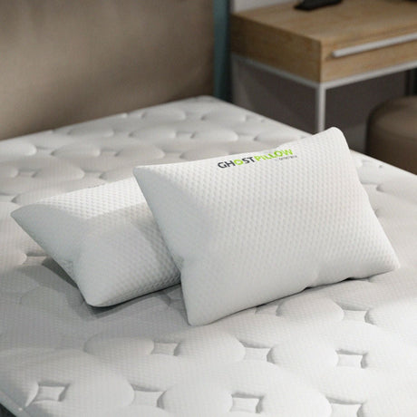 Ghostpillow Shredded Customizable Soft Fluffy Gel Memory Foam & Siliconized Pillow