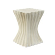 Mgo Archaistic Wavy Side Table - Antique Sandstone - Best Buy Furniture