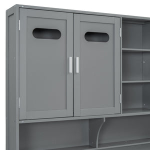 Daybed With All-In-One Cabinet And Shelf
