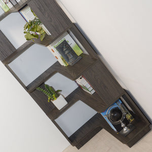 L-Shaped Design Corner Bookshelf