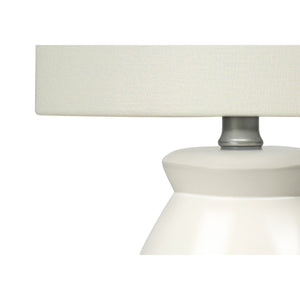 Lighting, Table Lamp Modern - Cream