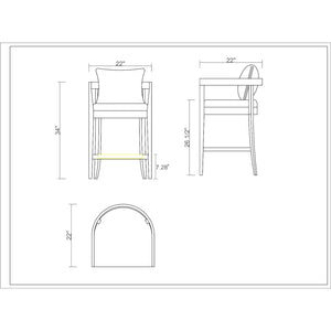 Ritz - Counter Stool