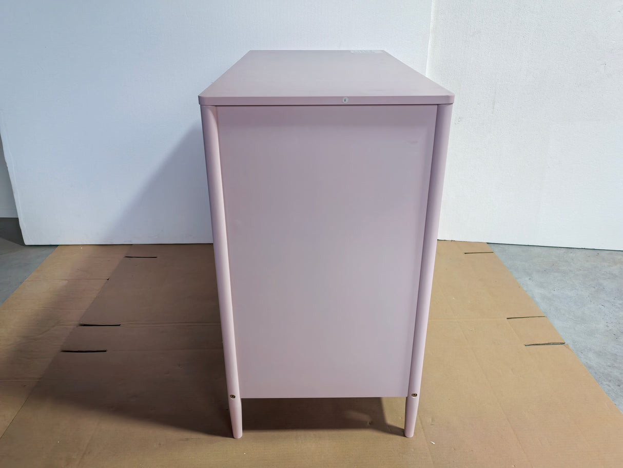 Pink 4-Drawer Kids Dresser