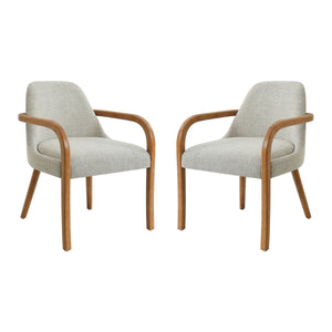 Set of 2 Mid-Century Dining Chairs