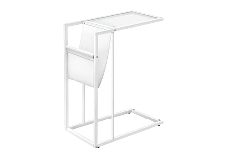 Accent Table, C - Shaped, Contemporary And Modern - White - Best Buy Furniture