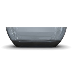 68.9 Inch Translucent Freestanding Bathtub