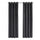 2 Pieces Set, Curtain Panel, Room Darkening, Grommet, Contemporary & Modern - Best Buy Furniture