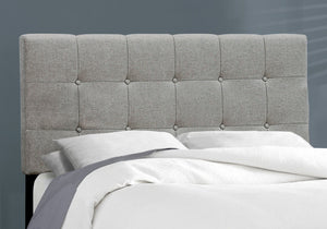 Bed, Upholstered, Frame Only, Transitional