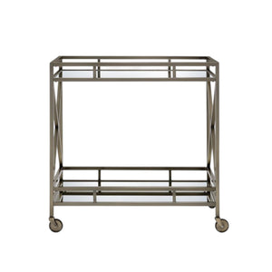 Kristensen - Serving Cart - Antique Gold